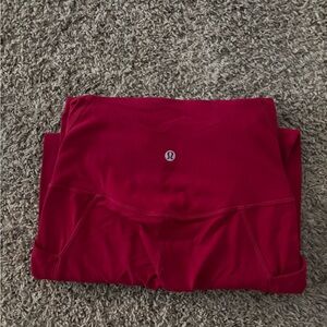 lululemon athletica Red Leggings